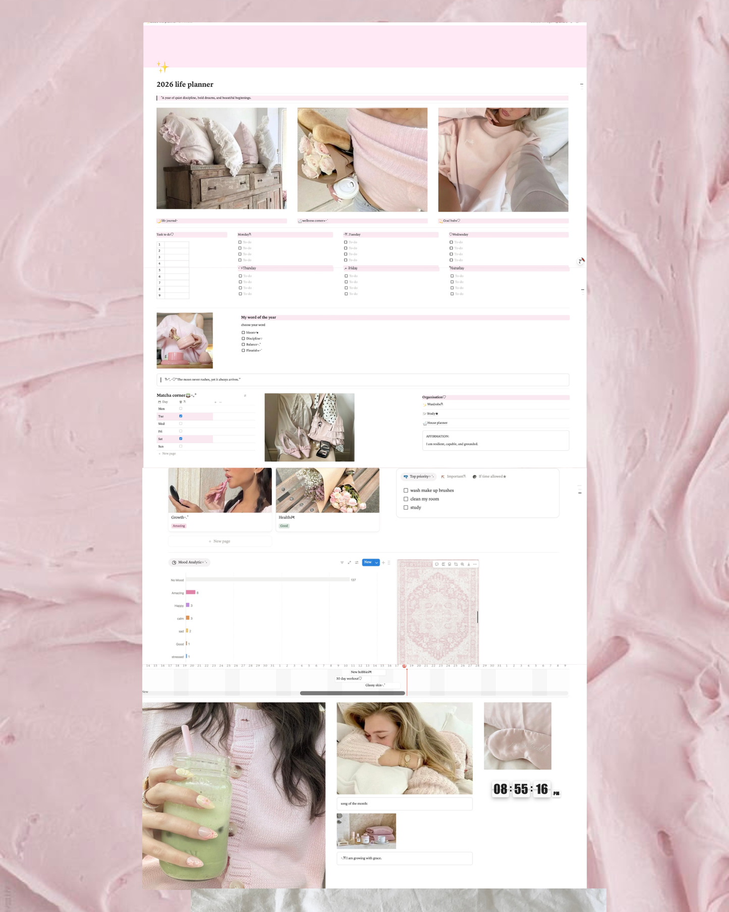 2026 ♡Life Notion Planner